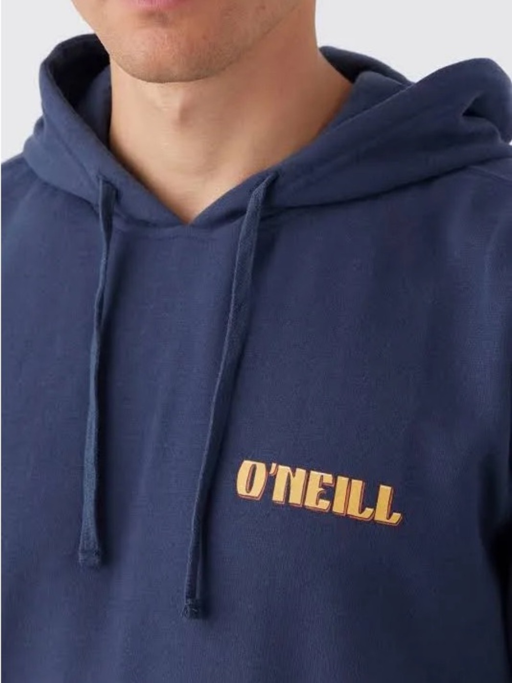 NWT O'Neill Men’s Fifty Two Surf Pullover Hoodie in Navy - Picture 3 of 5